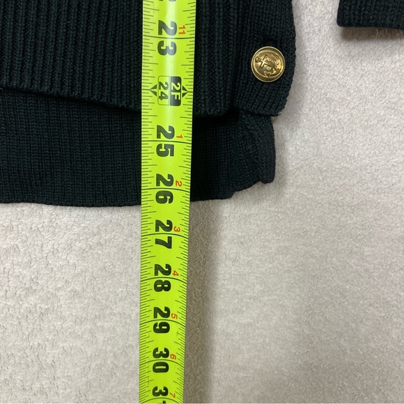 Tuckernuck Wool Sophia Button-Side Sweater-Black/Gold-Women’s S-Classic-NEW-NWT - Picture 12 of 12